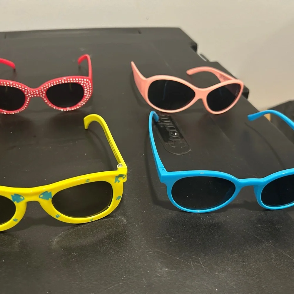 Colorful Kids' Sunglasses Set